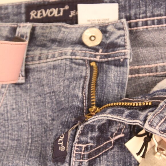 Vintage Revolt Jean Co. Stretch Jeans w/ Belt - Picture 10 of 11